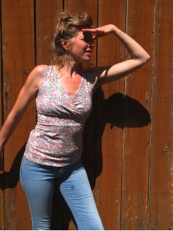 Débardeur Bleuet Taille 38